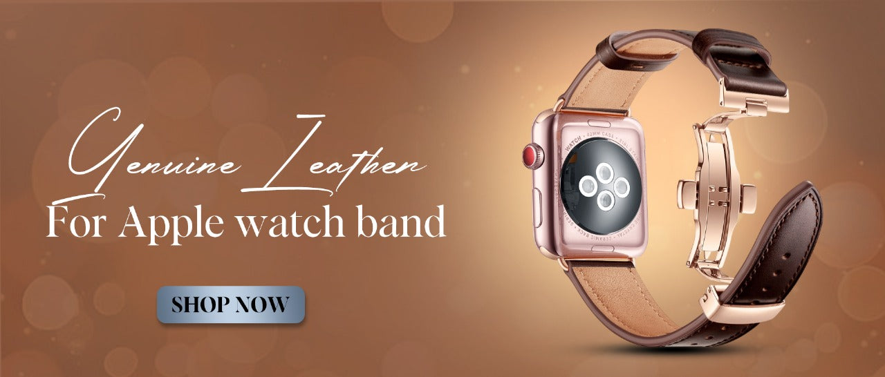Apple Watch Band Made from Genuine Leather – Luxury and Durability Combined ADIONI