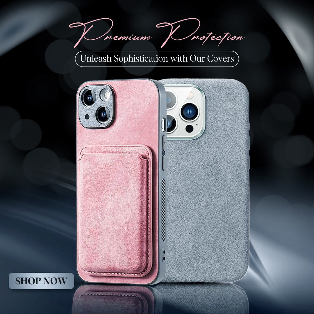 Luxury Italian suede leather iPhone 16 Pro Max case offering sleek, elegant protection Adioni