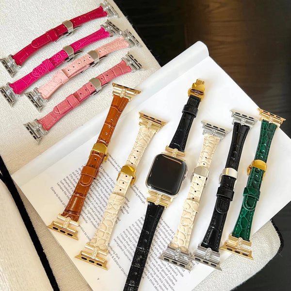 Apple Watch Diamond Band – Luxury Strap for Ultra, Series 10–1 ADIONI