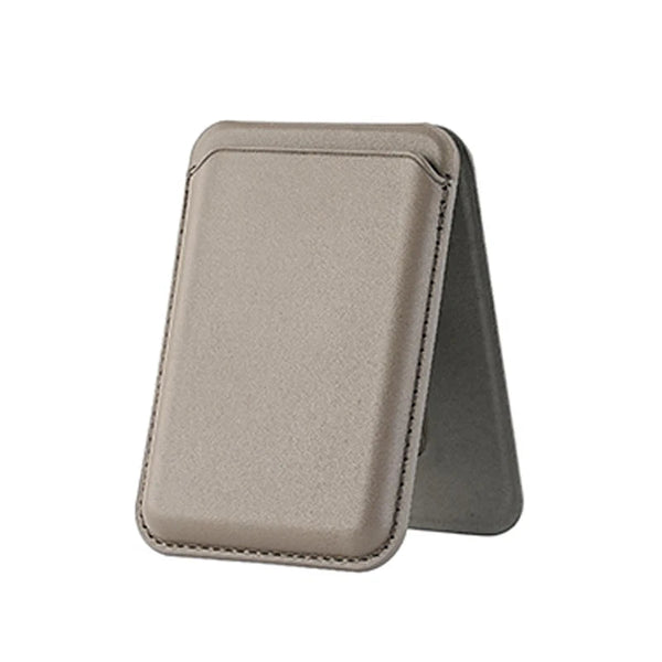 SAMULING Multifunctional Leather MagSafe Magnetic Card Holder for iPhone – Protective Wallet Case for iPhone 12, 13, 14, 15, 16 Pro Max ADIONI
